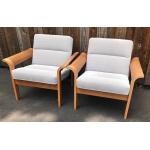 Danish Lounge Chairs by Thygesen & Sørensen for Magnus Olesen